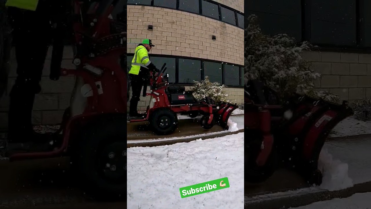 The World&rsquo;s BEST MOWER Can Plow Snow!