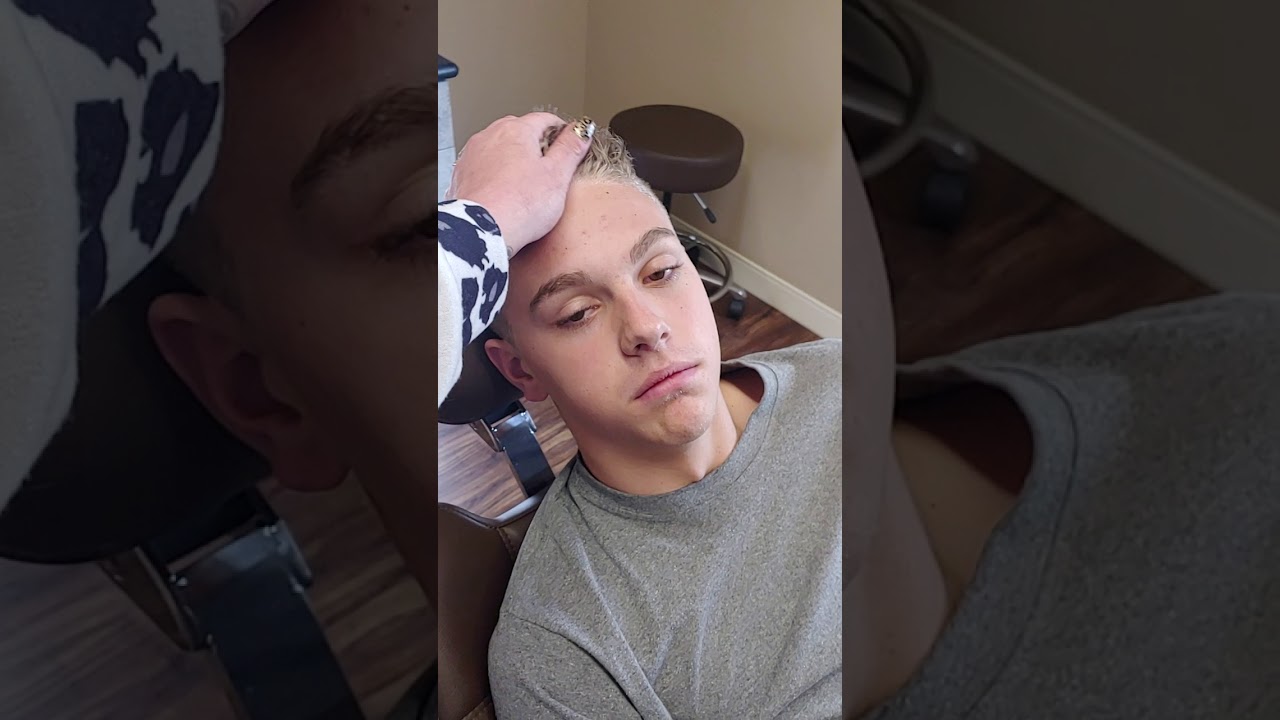 Chase waking up after wisdom tooth removal