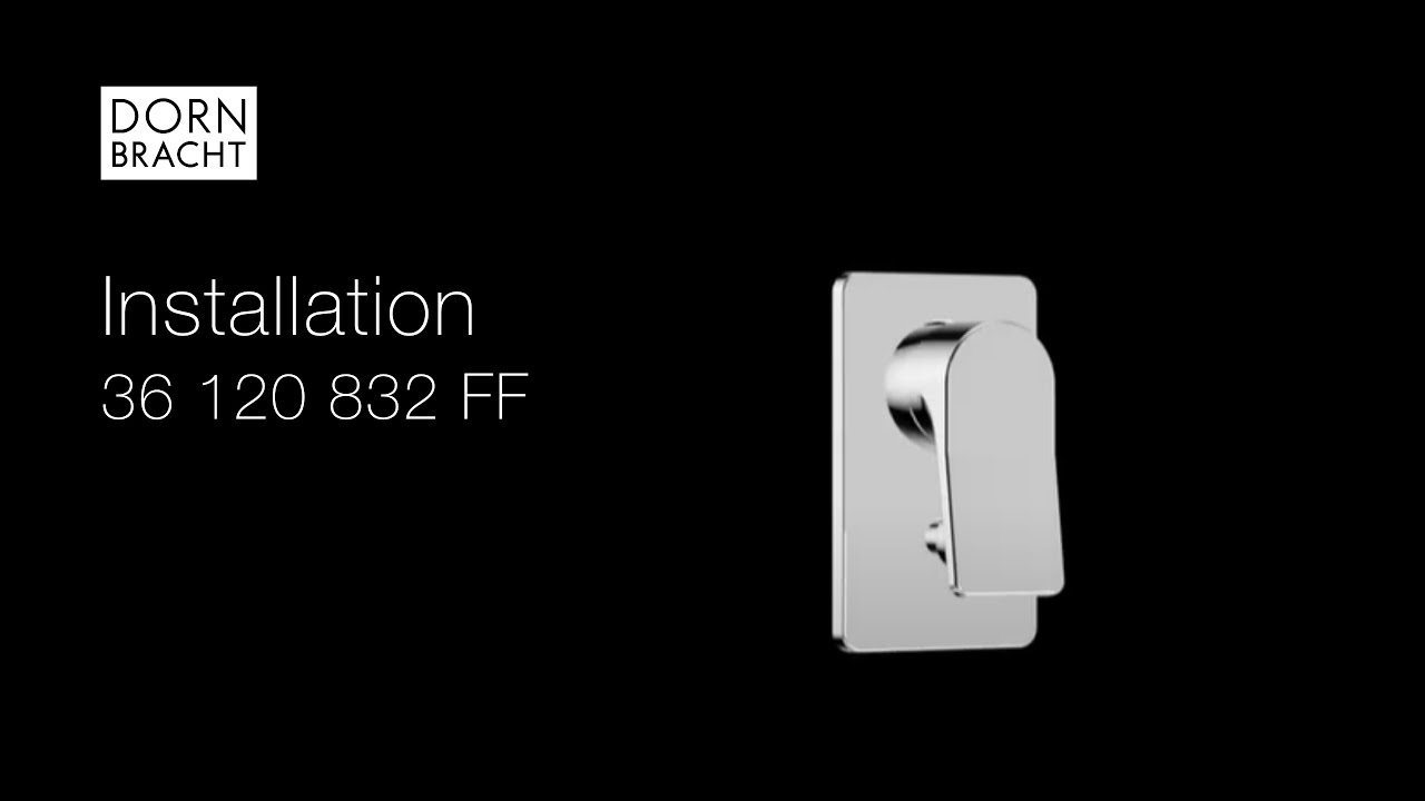 Final assembly single lever mixer with diverter (angular) | Dornbracht