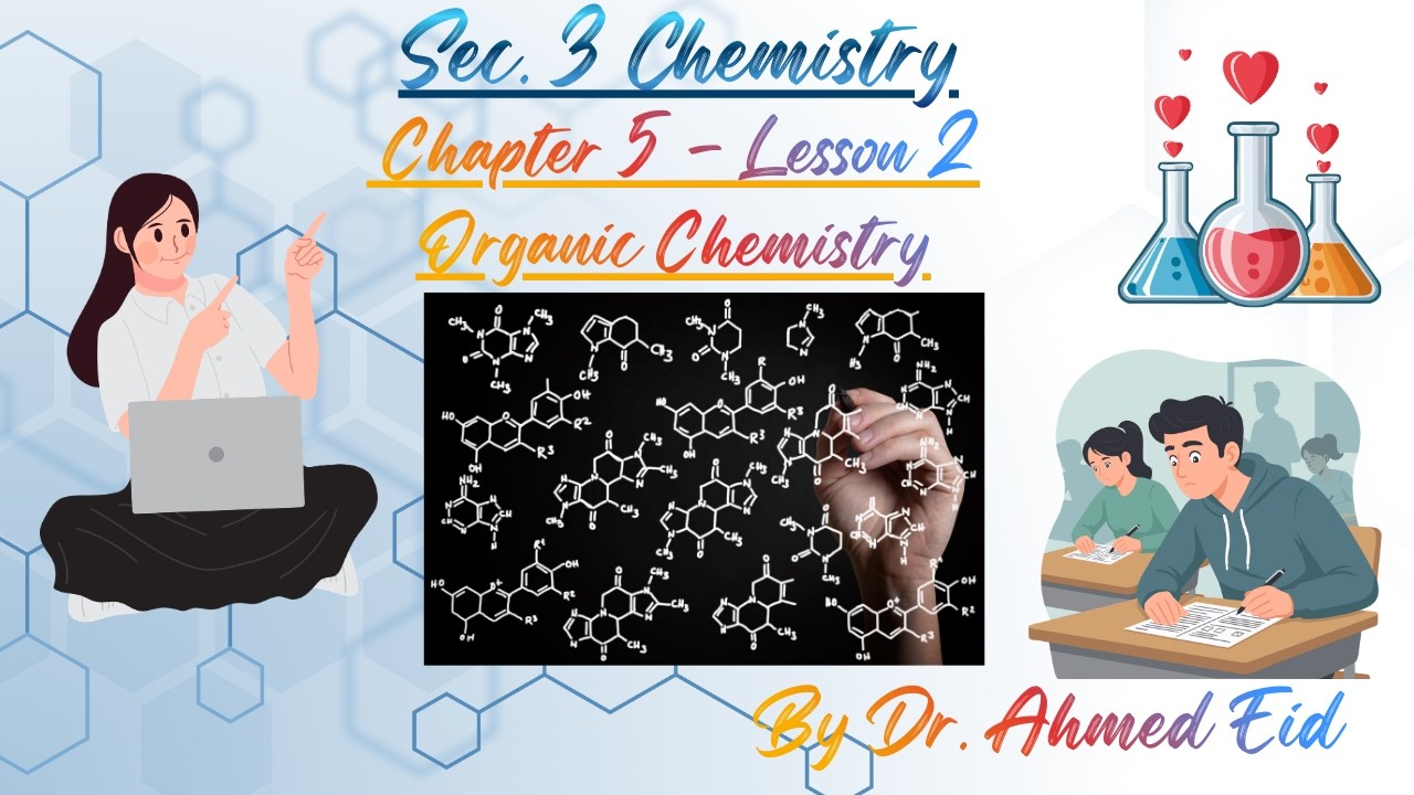 Sec. 3 Chemistry -  Chapter 5 -  Lesson 2 - Alkanes (Paraffins) - IUPAC Nomenclature