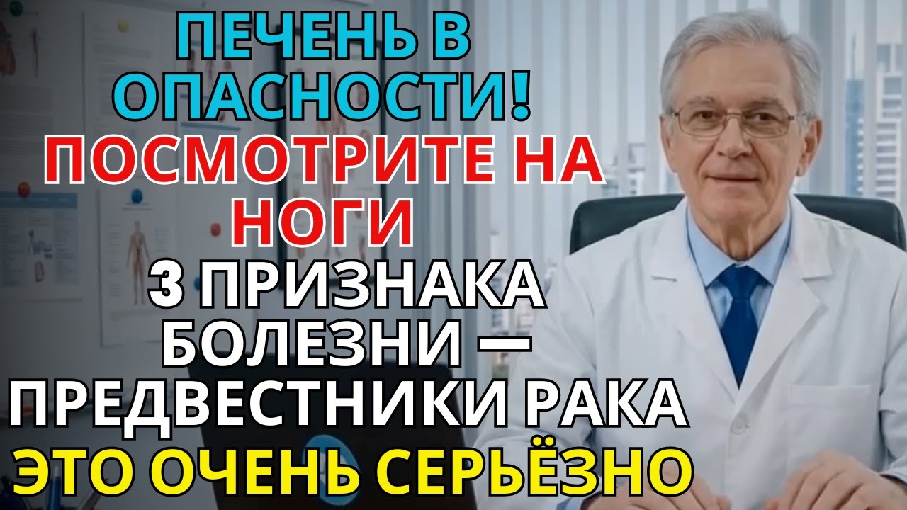 Печень подаёт сигнал: 3 признака на ногах — повод насторожиться | ПАМЯТЬ И МОЗГ