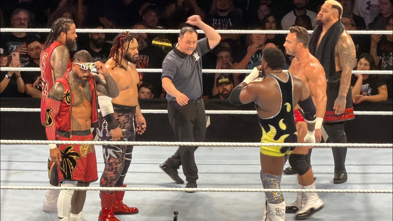 The USOs & Jacob Fatu vs Solo Sikoa LA Night & Royce Keys Full Match | WWE Summer Tour 2026