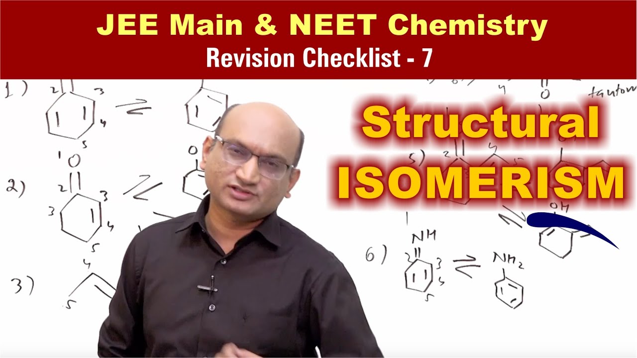 Structural Isomerism | Revision Checklist 7 for JEE & NEET Chemistry