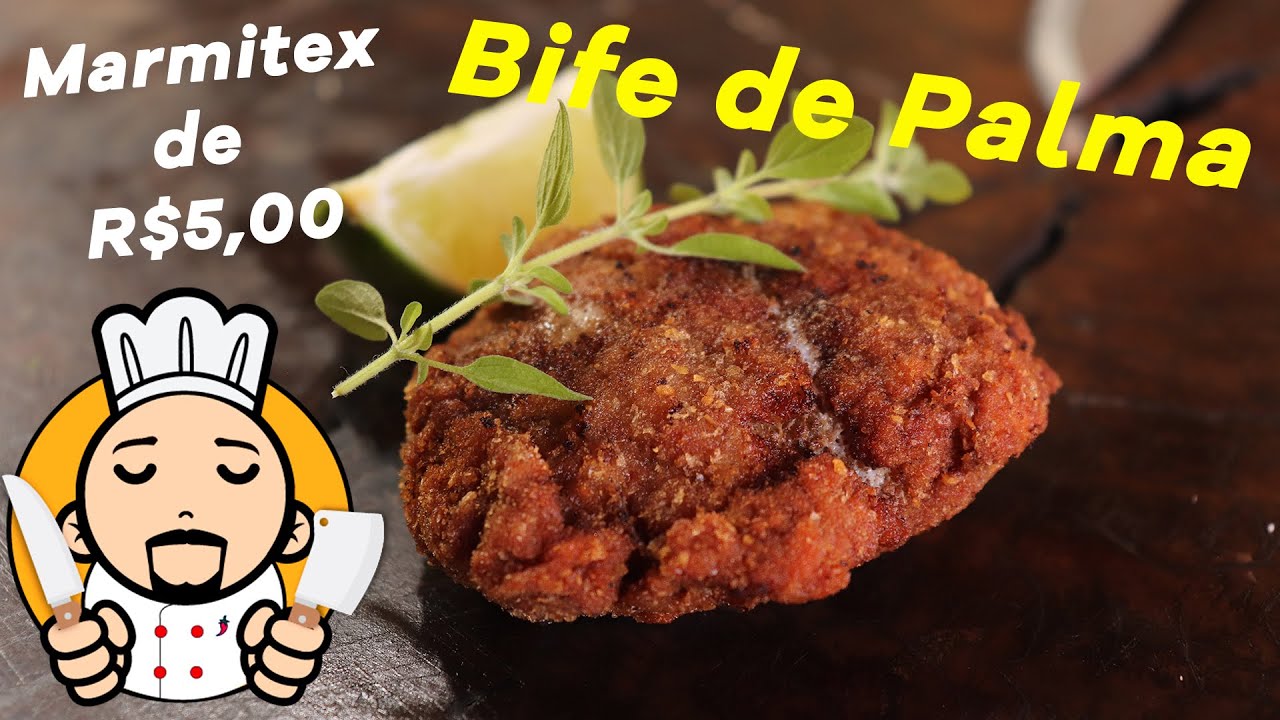MARMITEX De R$5,00 BIFE DE PALMA + Receita de Polpetone BONUS