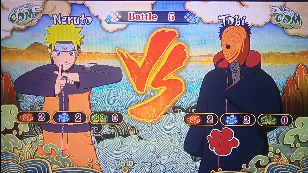 Naruto vs Tobi [ PS3 ]