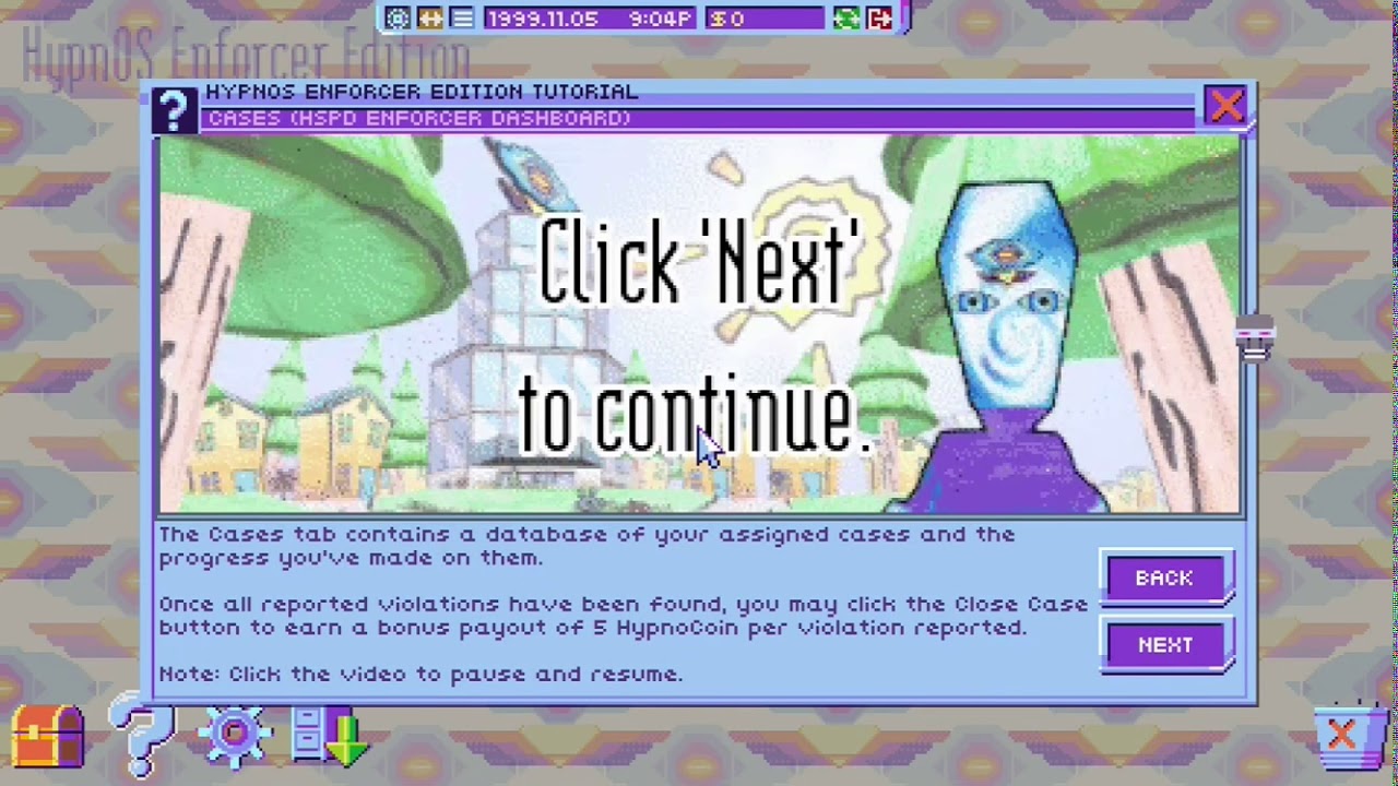 Hypnospace - Tutorial