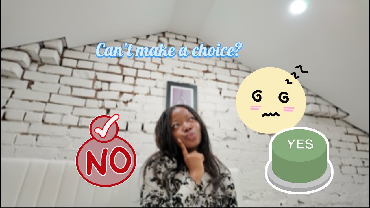 Christian girly pop chat: If you’re struggling with decision paralysis…