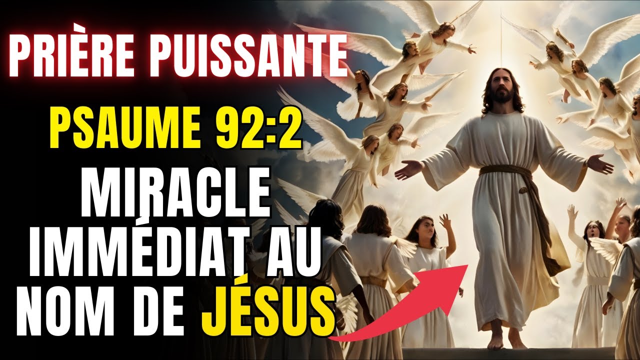 PRIÈRE DU MATIN | AVEC LE PSAUME 92 VERSET 2 – PROCLAME LA BONTÉ DE DIEU DÈS L’AUBE