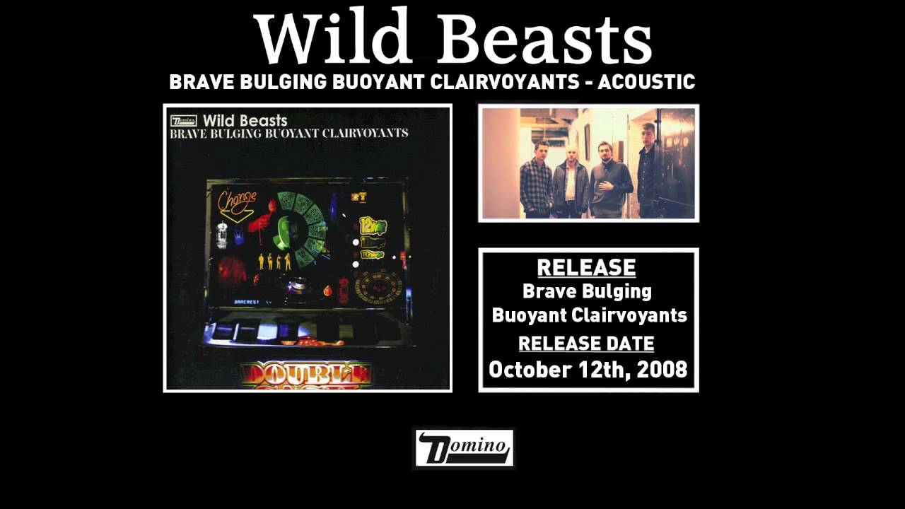 Wild Beasts - Brave Bulging Buoyant Clairvoyants (Acoustic)