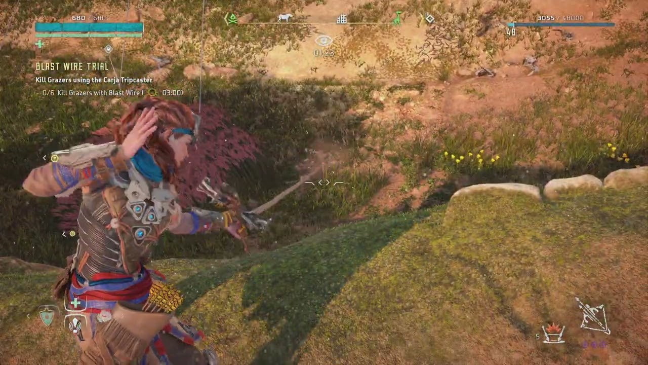 Blast Wire Trial zero dawn horizon