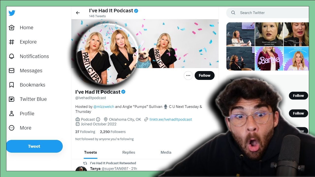 HasanAbi reacts to his new favorite podacst 