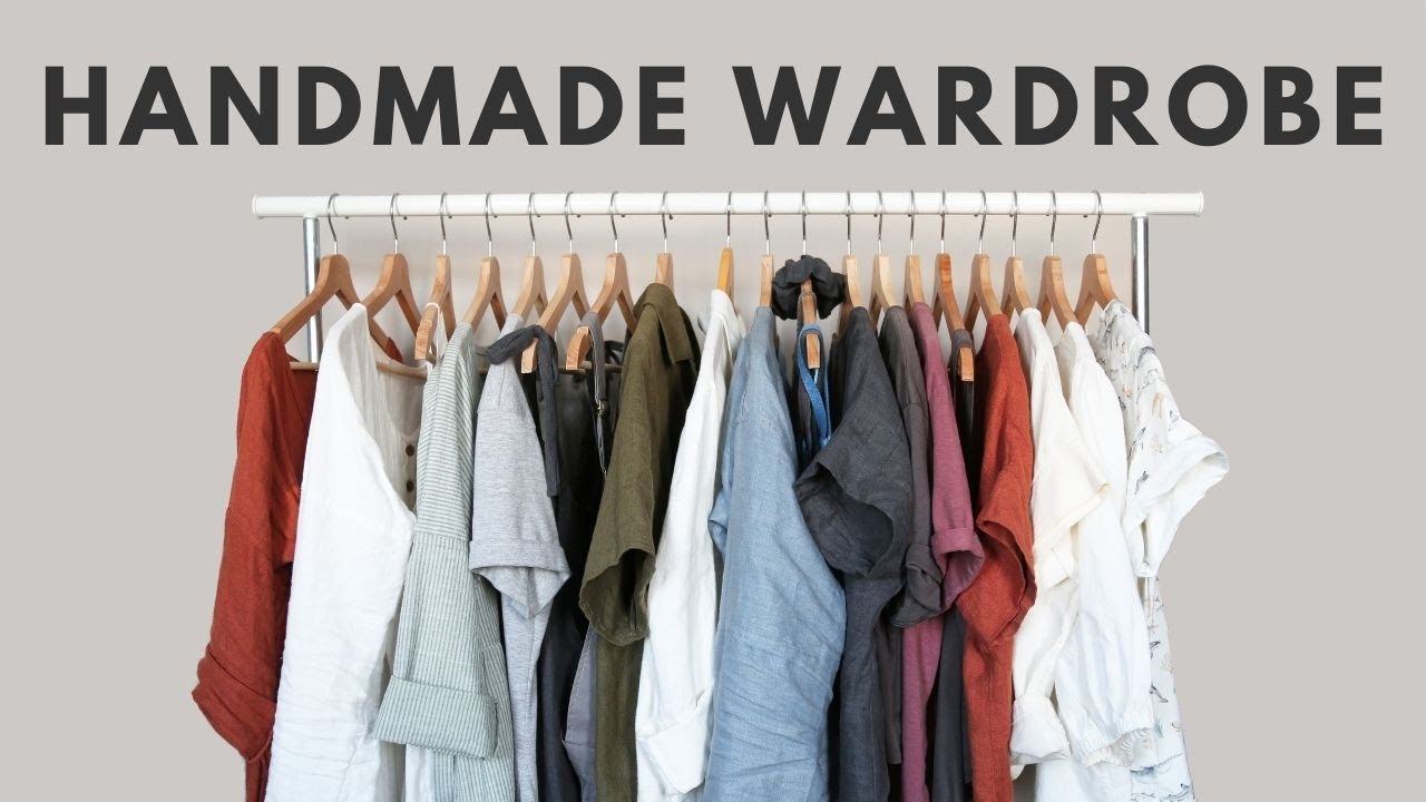 Trying on my entire Handmade Wardrobe // patterns, stories, fabric