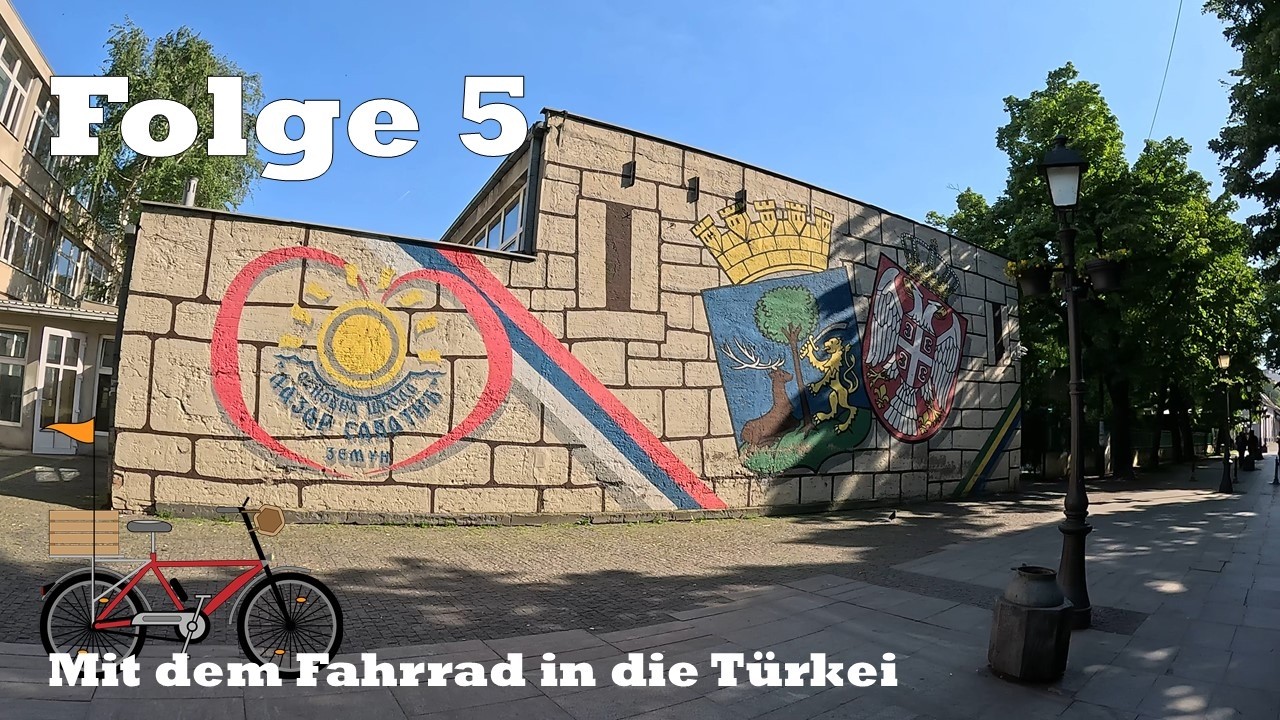 Mit dem Fahrrad in die Türkei - Teil 5 - der Norden Serbiens, das Land der Überraschungen