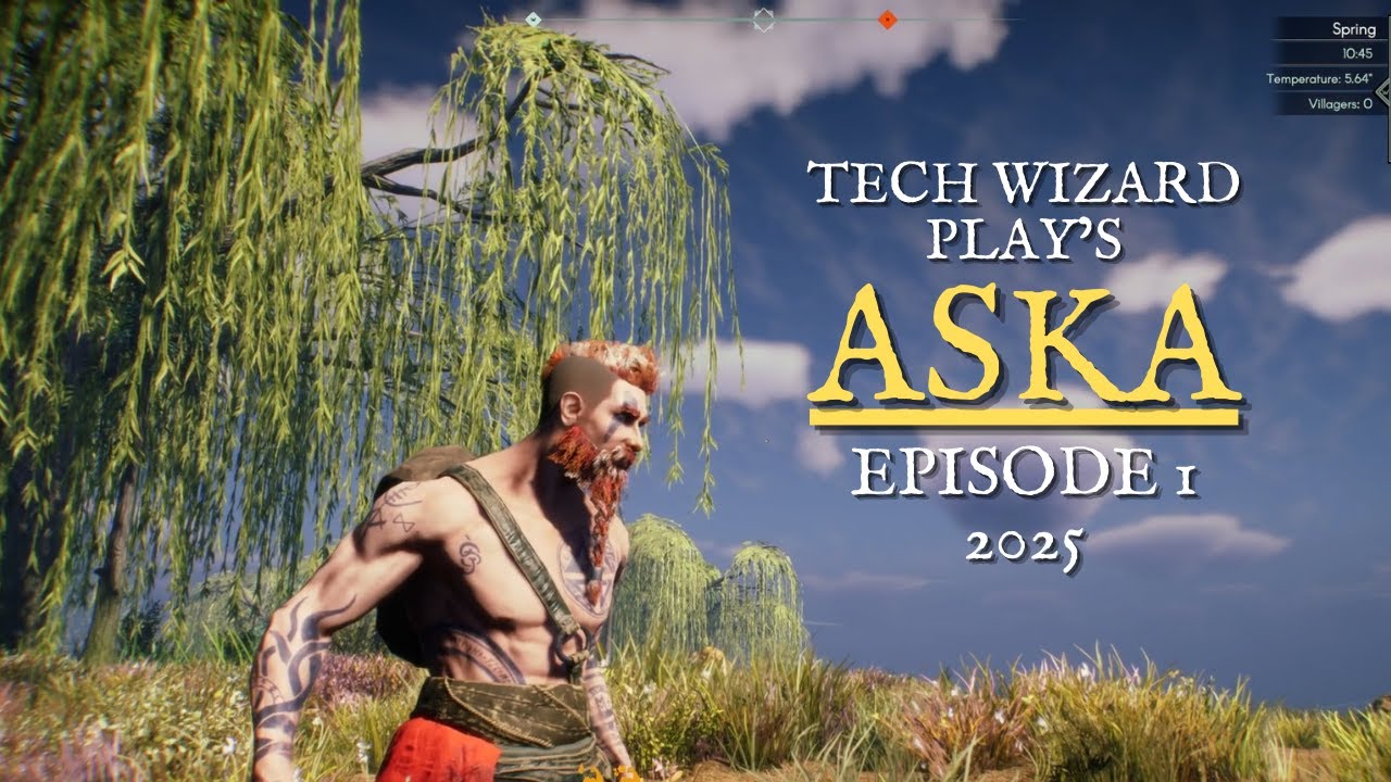 ASKA 2025 Playthrough Ep. 1 - Shipwrecked and Stranded! Can We Survive?