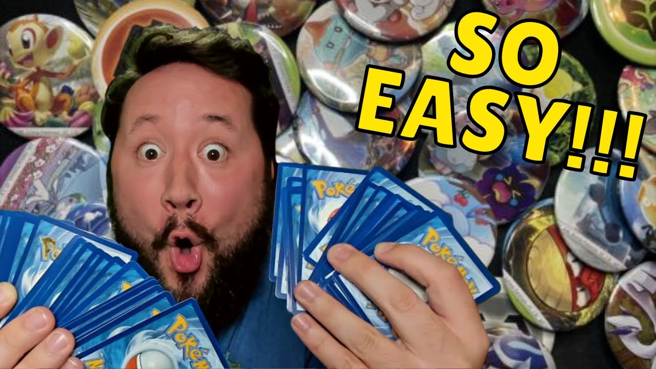 Как сделать кнопки из карточек покемонов! | Pokemon Crafting