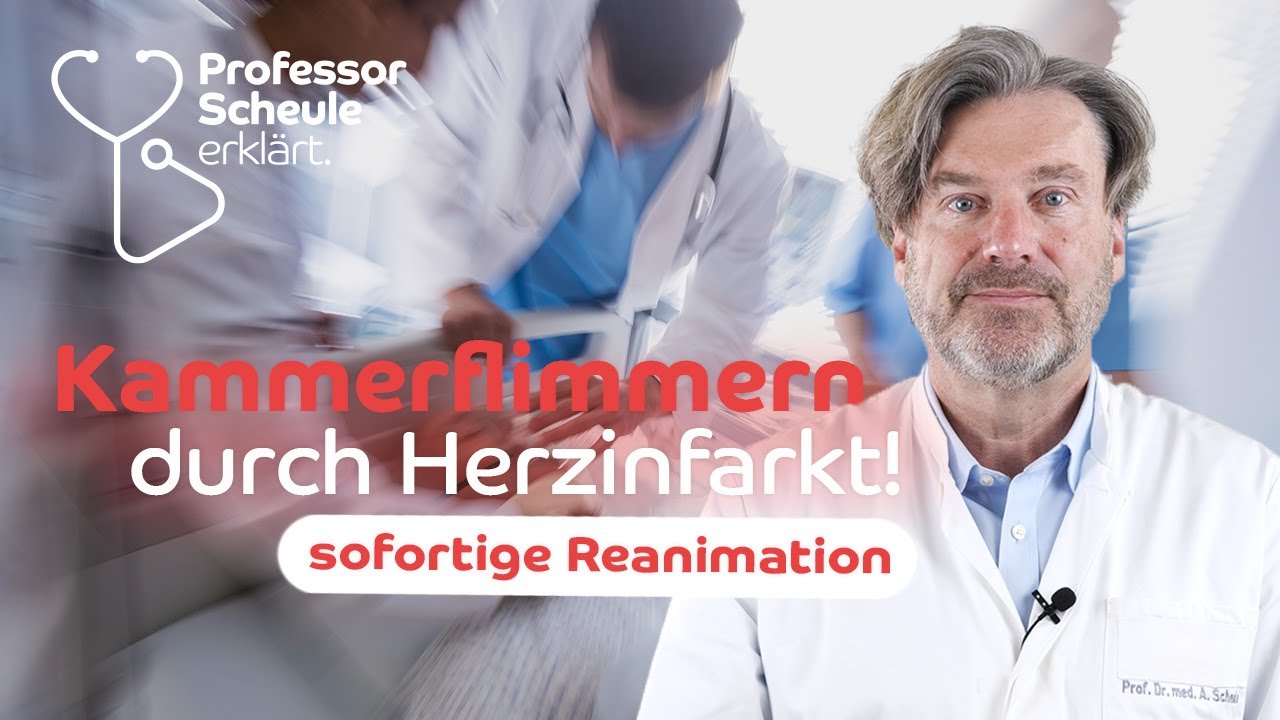 Kammerflimmern durch Herzinfarkt ? So erkennen Sie die Gefahr. Teil (5/5)