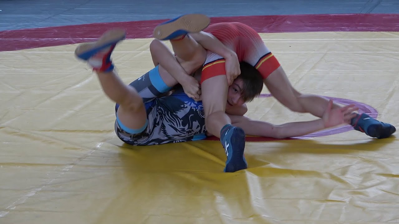 Wrestling / Ringen, LM Sachsen 2023, Jugend B, Freestyle, 44 kg, Tizte - Barbieru