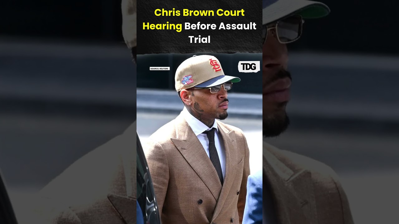 Chris Brown Arrives At London Court Ahead Of October Assault Trial