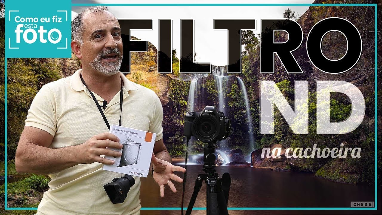 Como fazer foto de cachoeira - Filtro ND - Como eu fiz essa foto