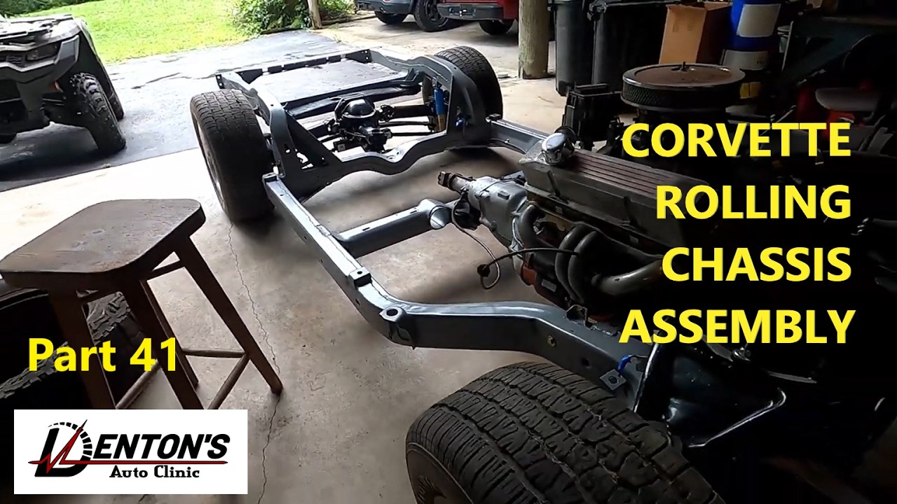 1976 Corvette Project Part 41: Assembly of the Rolling Chassis