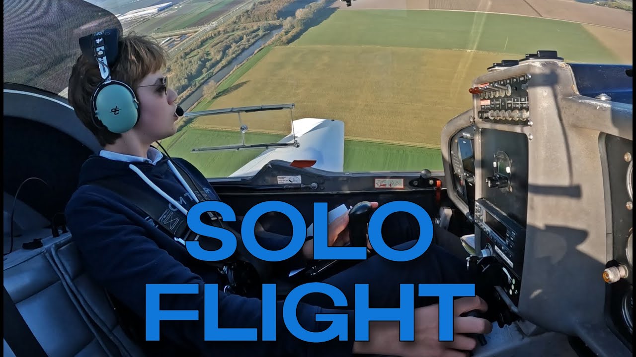 16 Year old Flies Solo in Beautiful weather