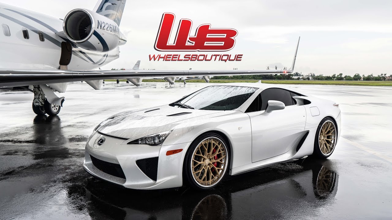 LEXUS LFA ON ANRKY WHEELS. MCLAREN 600LT HRE WHEELS LOWERED ON NOVITEC SUSPENSION.