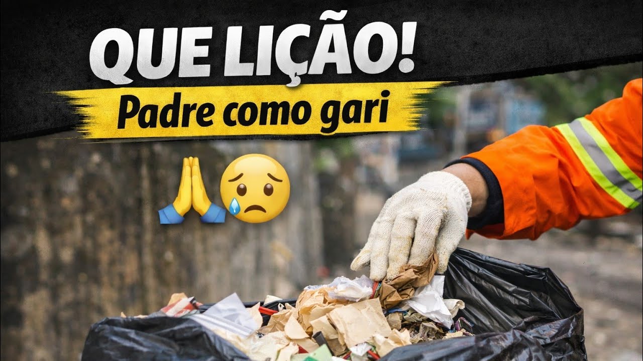 “Reagi ao Padre Reginaldo Manzotti como gari e fiquei emocionado”