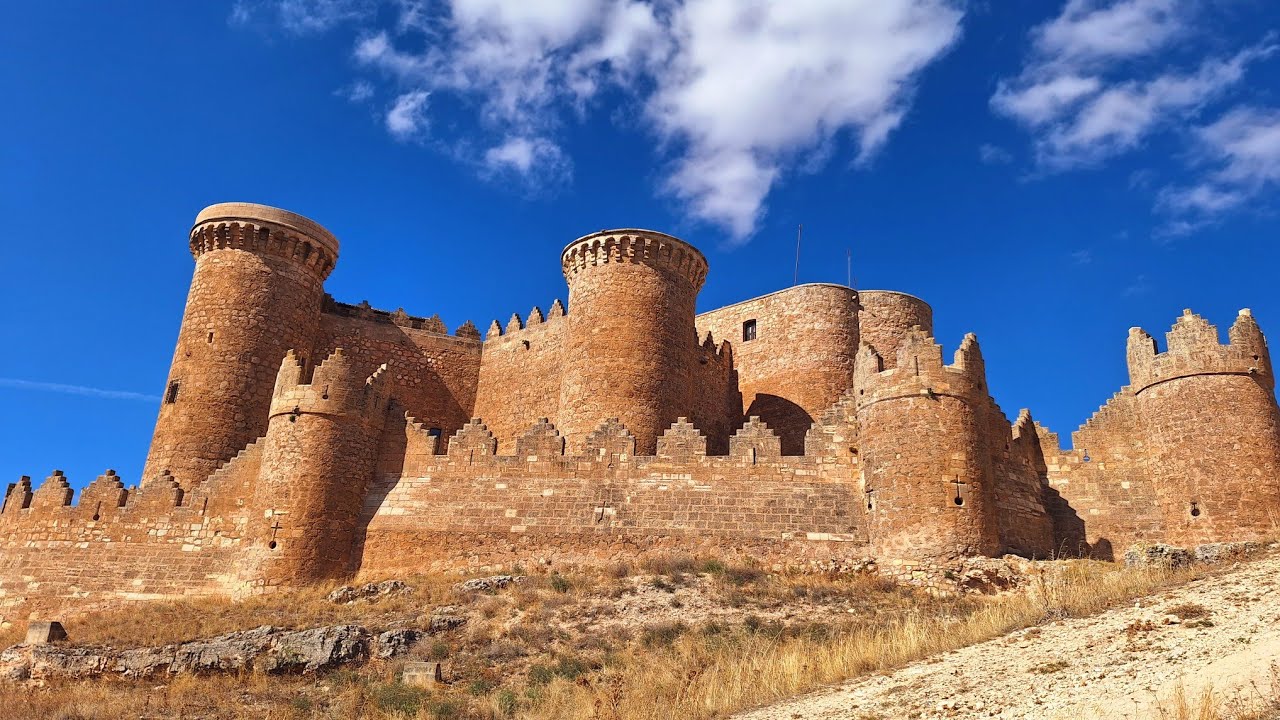 El extraordinario pueblo de Belmonte en la Mancha conquense. (Cuenca)