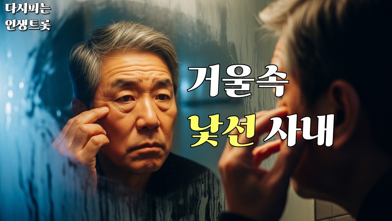 🔶거울 속의 낯선 사내 - 나훈아 스타일 감성 트롯 | 5060 남성을 위한 인생곡#감성트롯 #중년위로 #남자의인생