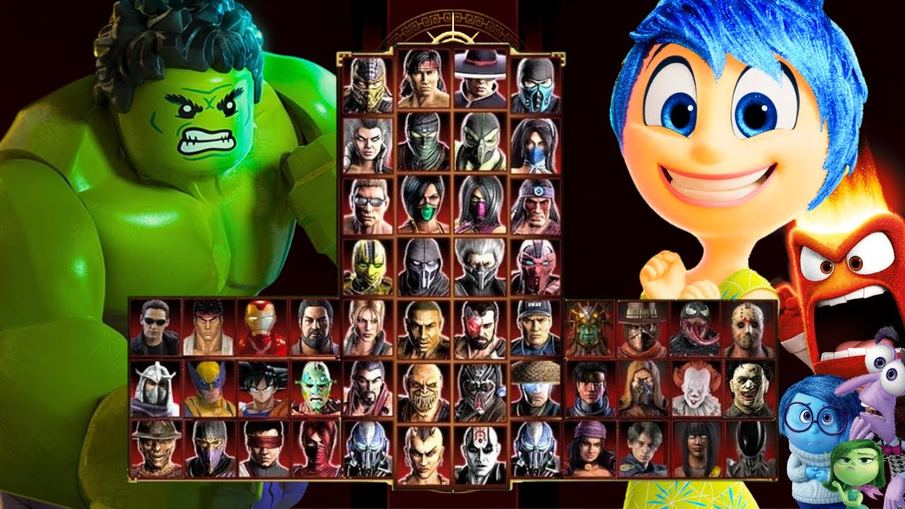 Mortal Kombat 9 - HULK & JOY INSIDE OUT 2 - Expert Tag Ladder - Gameplay @(1080p) - 60ᶠᵖˢ ✔
