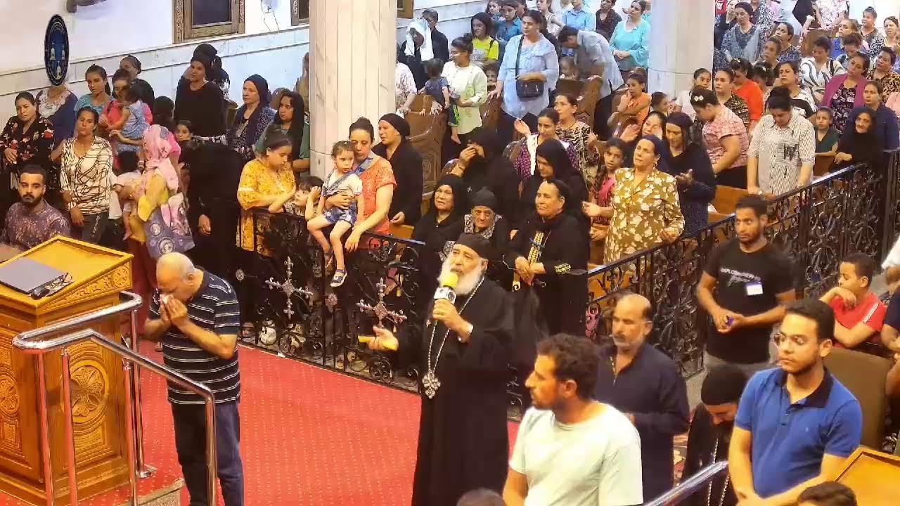 🛑 بث مباشر | صلاة رفع بخور عشية - نهضة صوم السيدة العذراء مريم  الثلاثاء  19 أغسطس 2025