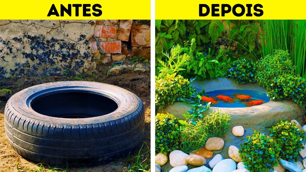 22 DIYs INCR&Iacute;VEIS PARA O SEU JARDIM || Dicas &uacute;teis para as plantas