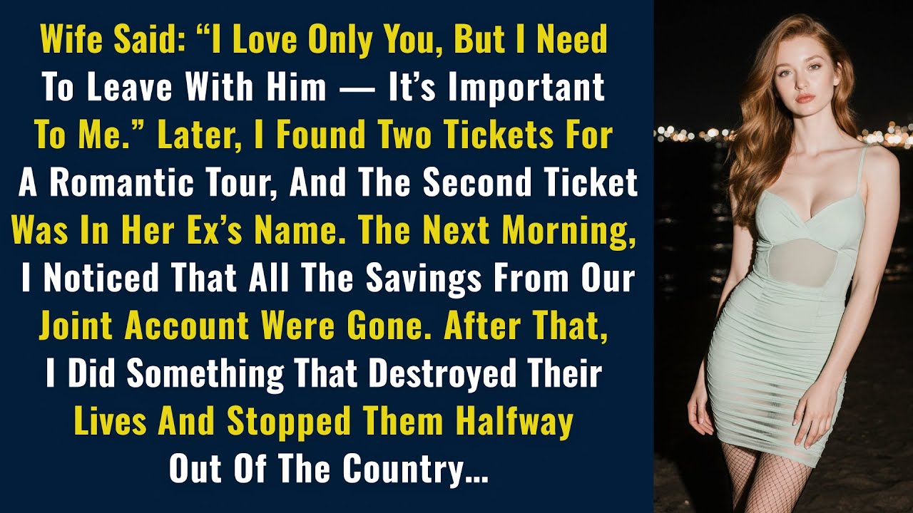 My Wife Said: “I Love Only You, But I Need To Leave With Him — It’s Important To Me.” Later...