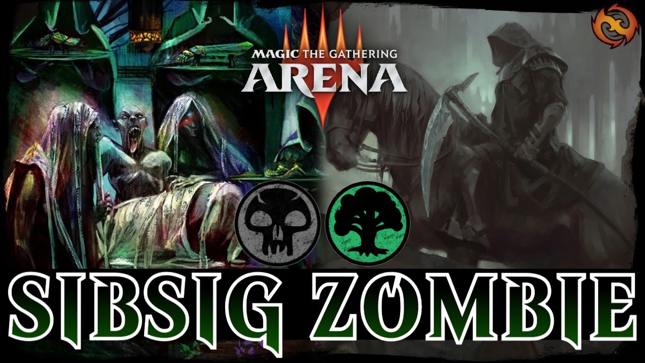 SIBSIG ZOMBIE SWARM | MTG Arena &mdash; Голгари-колода на зомби-токенах и жертвоприношениях, стандартны...