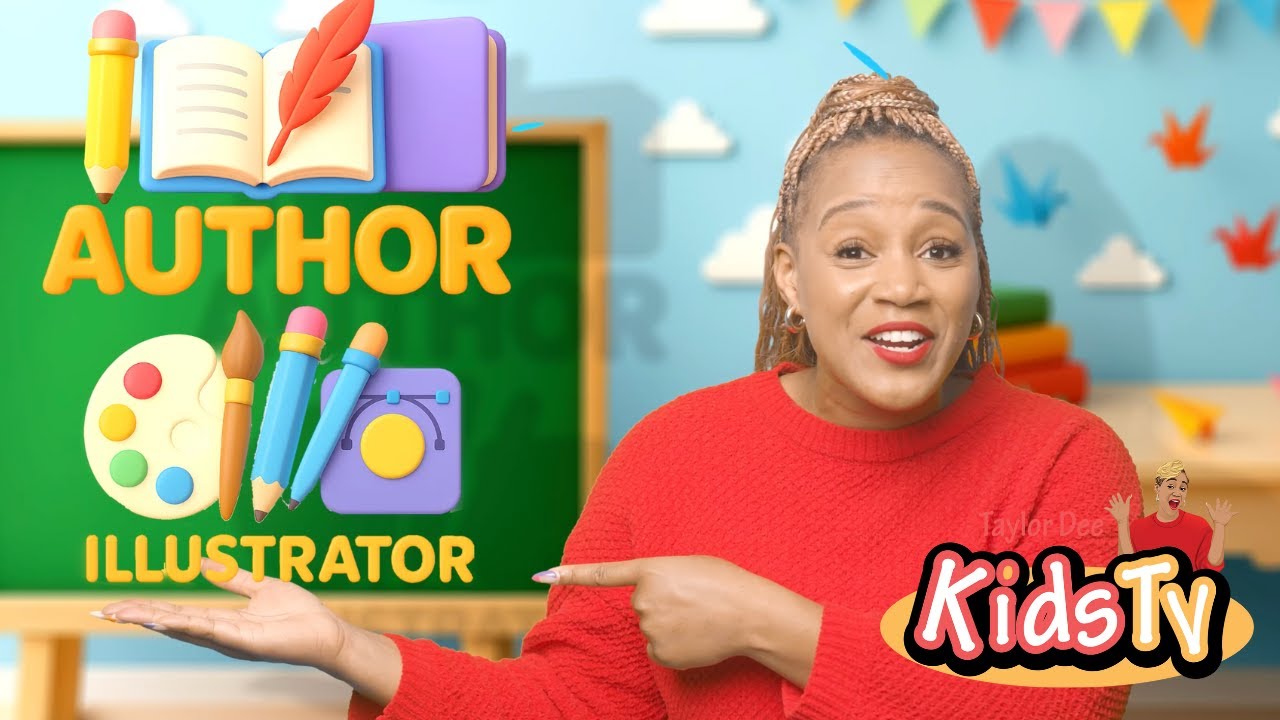 Author and Illustrator | Reading Time with Taylor | Taylor Dee Kids TV