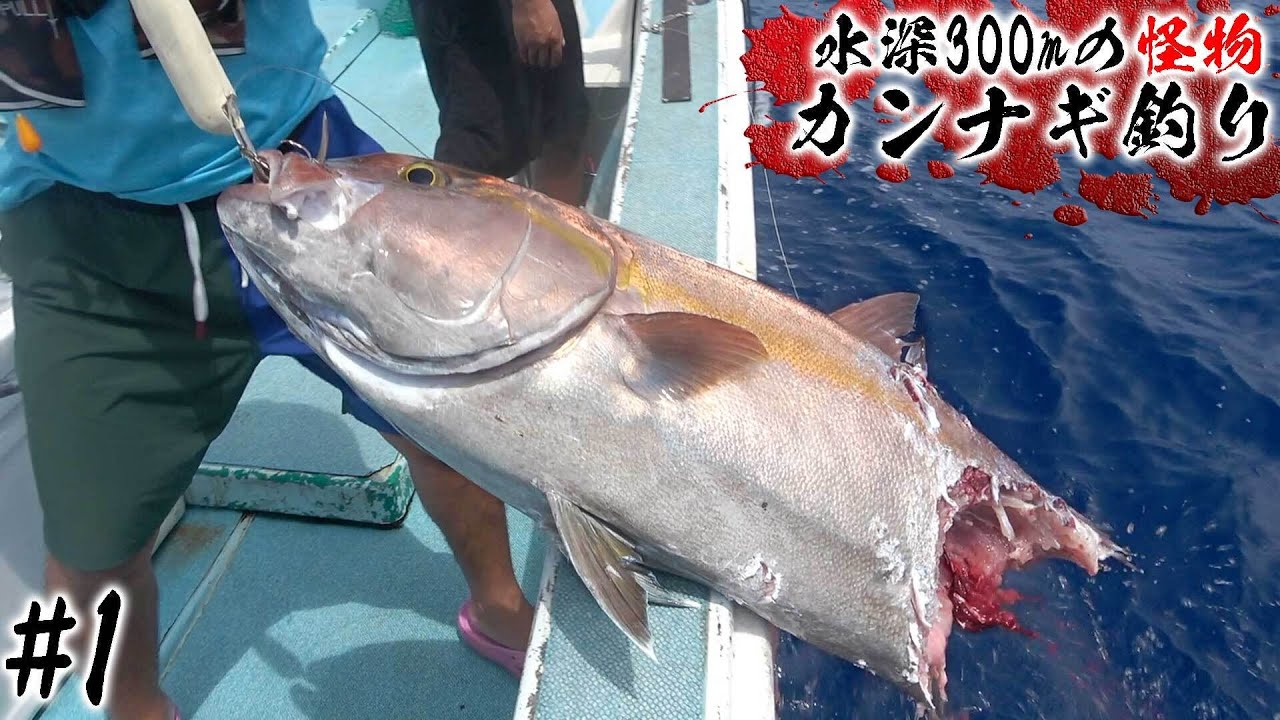 【#1】もりもりさんの師匠の船で 幻の巨大魚 カンナギ を狙え！