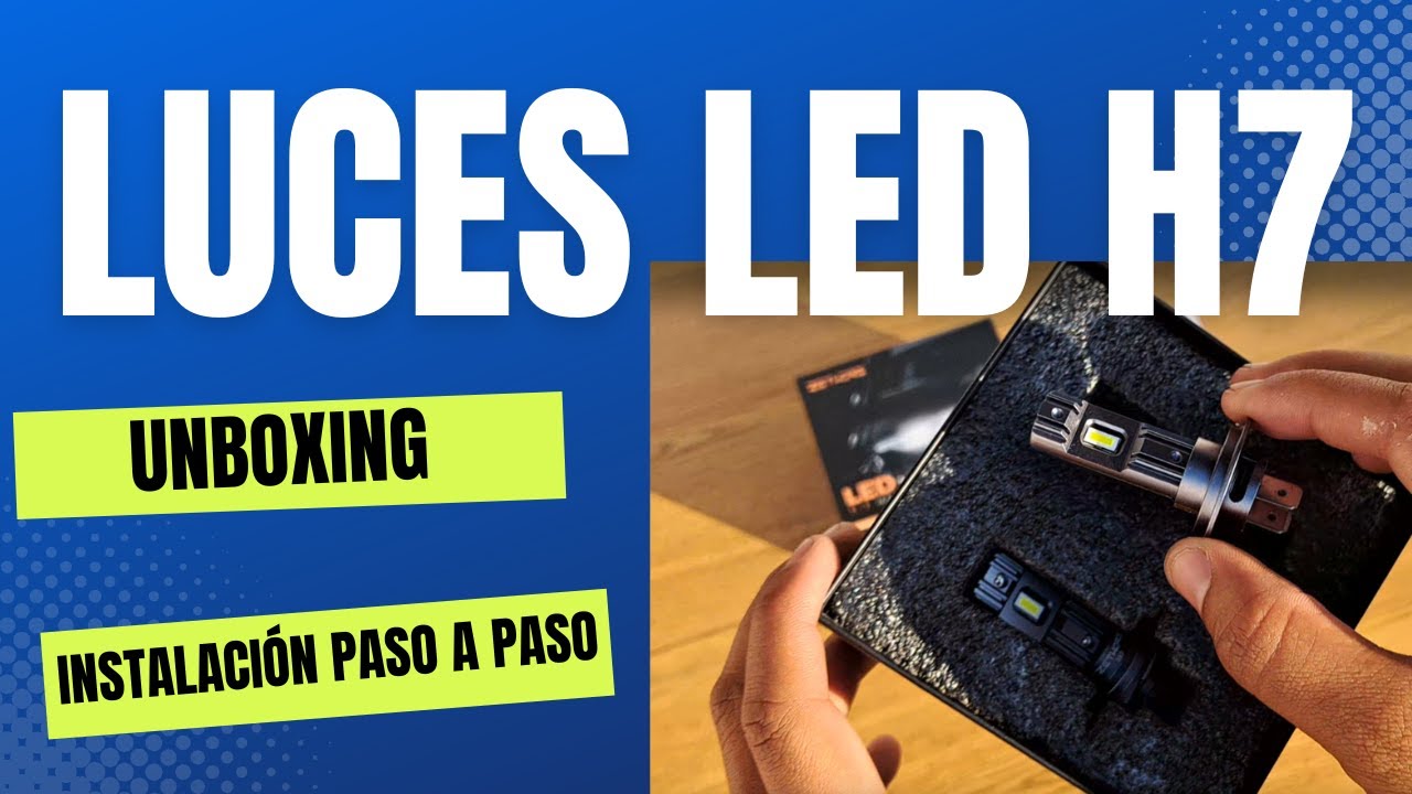 Unboxing Luces LED H7 + Instalación MEGANE 2.