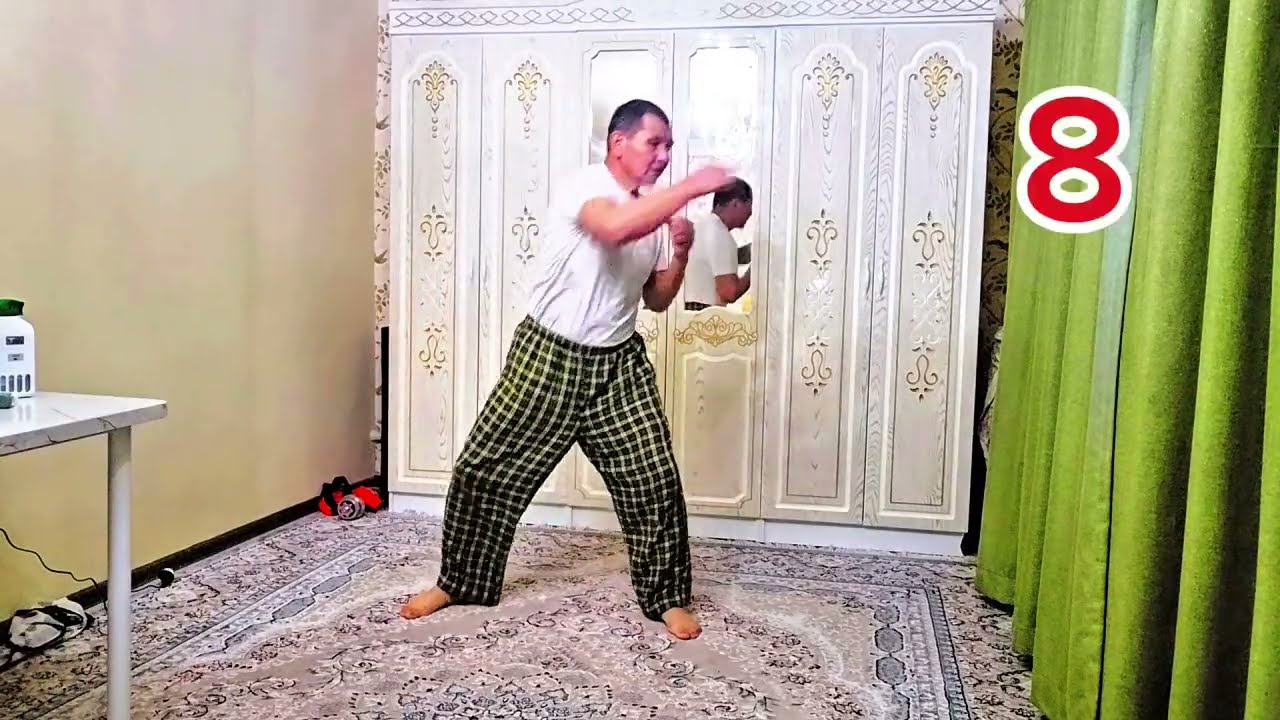 эффективная тренировка 8 минут.