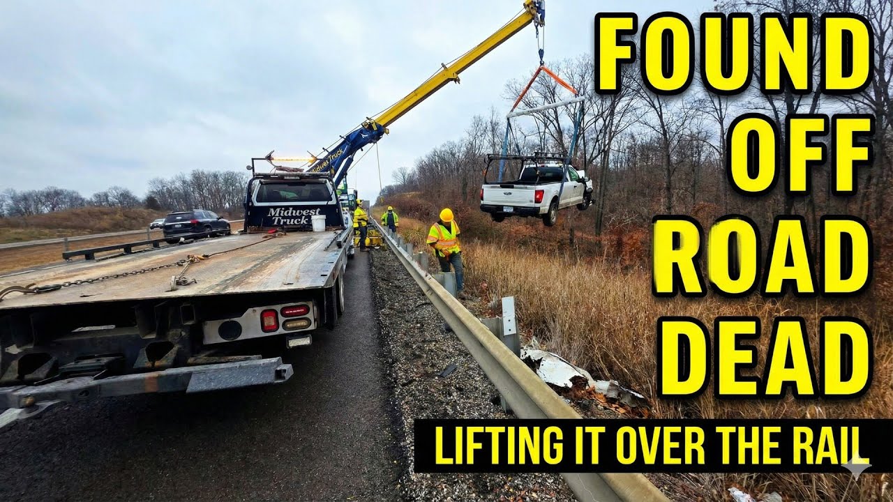 Found Off Road Dead   Lifting It Over The Rail!!!