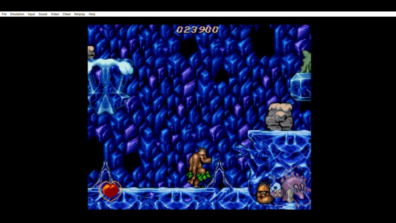 Chuck Rock (SNES) - 3rd Softlock in Stage 4!