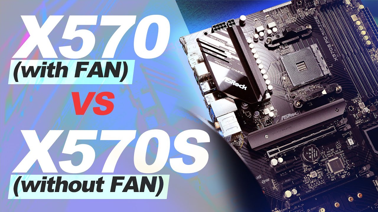 X570 Chipset TESTED WITHOUT Fan! -- ASRock X570S PG Riptide