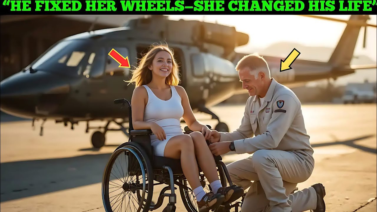Broke Mechanic Builds Device for Disabled Woman—She Returns in a Helicopter as Billionaire!
