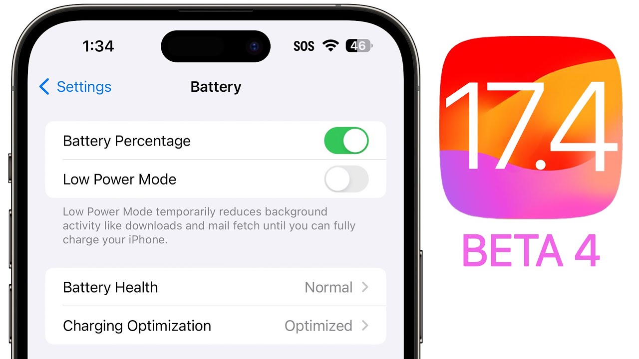iOS 17.4 Beta 4 Released - What's New?