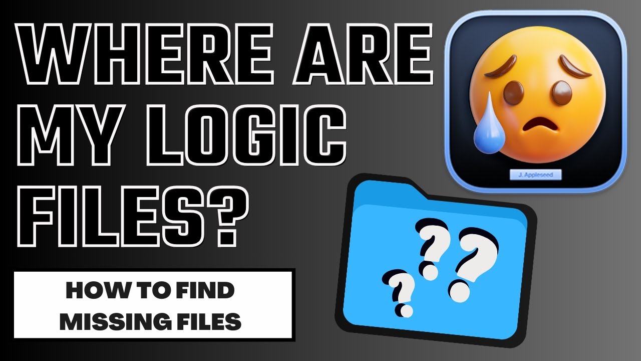 Where Are My Logic Pro Files? Audio File Not Found (How to Find Missing Files in Logic Pro)