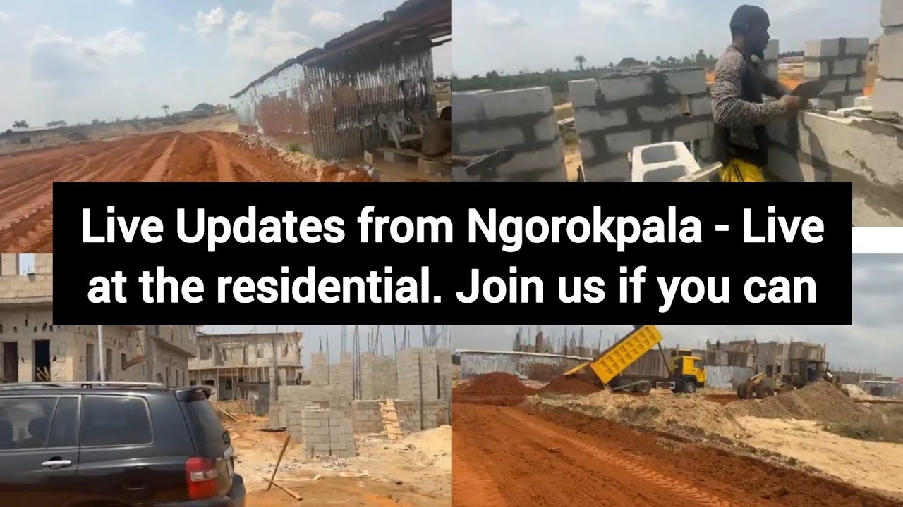 Live Updates from Ngorokpala - Live at the residential. Join us if you can 