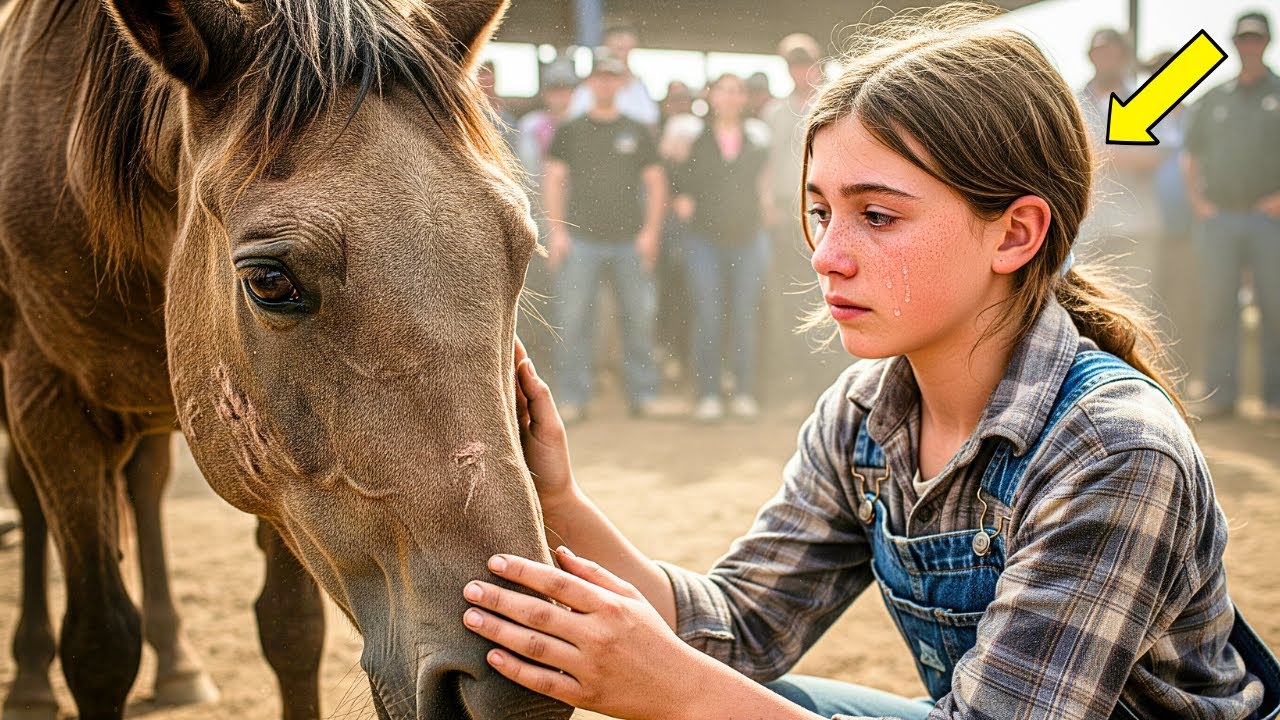 Nadie quería al caballo 'feo' del leilão — Hasta que la hija muda del ranchero le habló