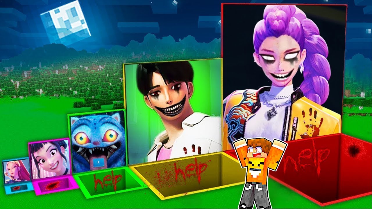 NIE WYBIERZ ZŁEJ DZIURY KPOP DEMON HUNTERS w Minecraft!