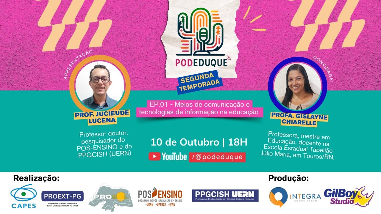 EP.01 - 2TEMPORADA - Meios de comunicação e tecnologias de informação na educação