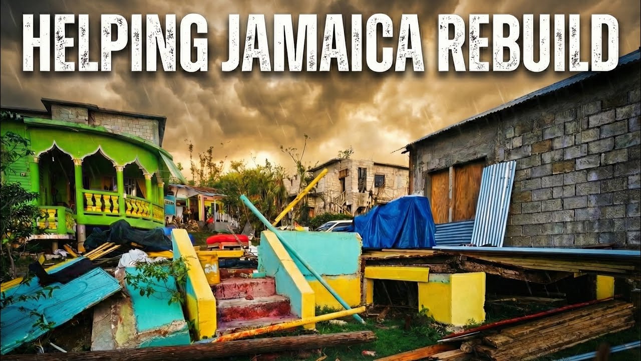 Helping JAMAICA Rebuild: REPAIRING HOMES & Delivering CARE PACKAGES 🙏🇯🇲❤️ @LamarMK