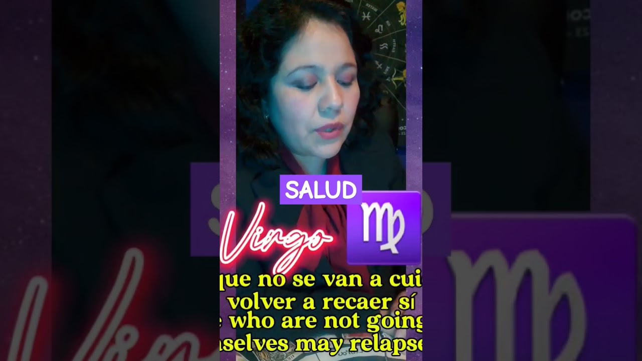 PREDICCIONES EN LA SALUD. #salud #horoscopo #Virgo